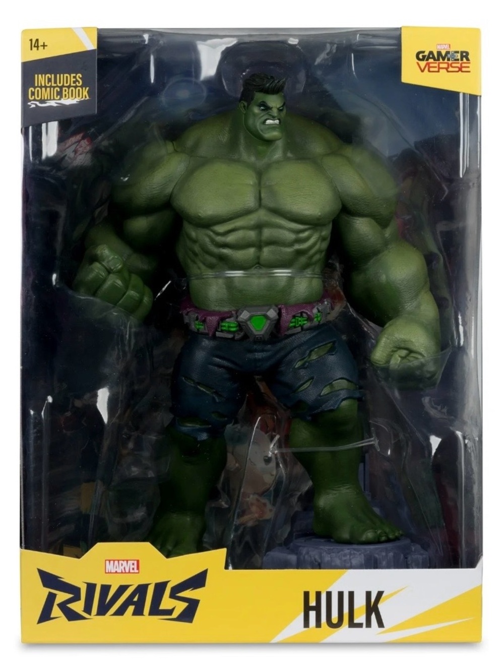 Marvel Hulk Figure - Green with Purple Accents